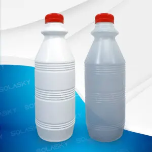 Envase yogurt 1 litro ecológico con anillo PEAD Solasky para cotizar en Lima