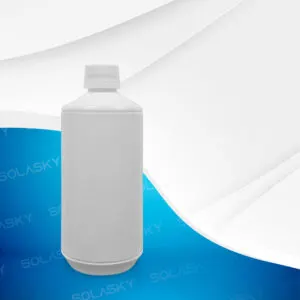 Frasco cilíndrico 500 ml tapa 28 PEAD para alimentos, cosmética e industria en Lima