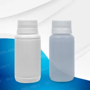 Frasco cilíndrico 60 ml PEAD para alimentos, cosmética e industria en Lima