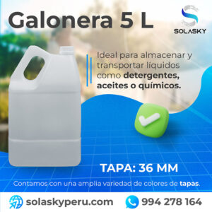 galonera 5 litros