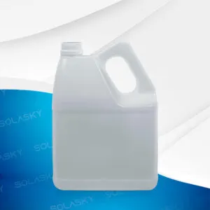 Galonera 4 litros PEAD para productos de limpieza, químicos compatibles e industria en Lima